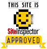 The Site Inspector approval badge